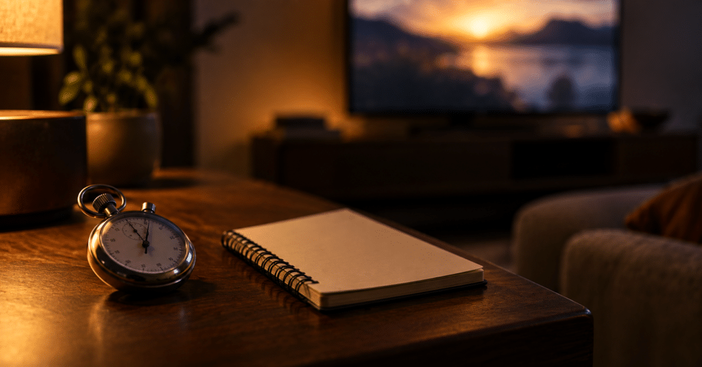 Illustration for a scorecard used to evaluate and compare IPTV providers before subscribing.